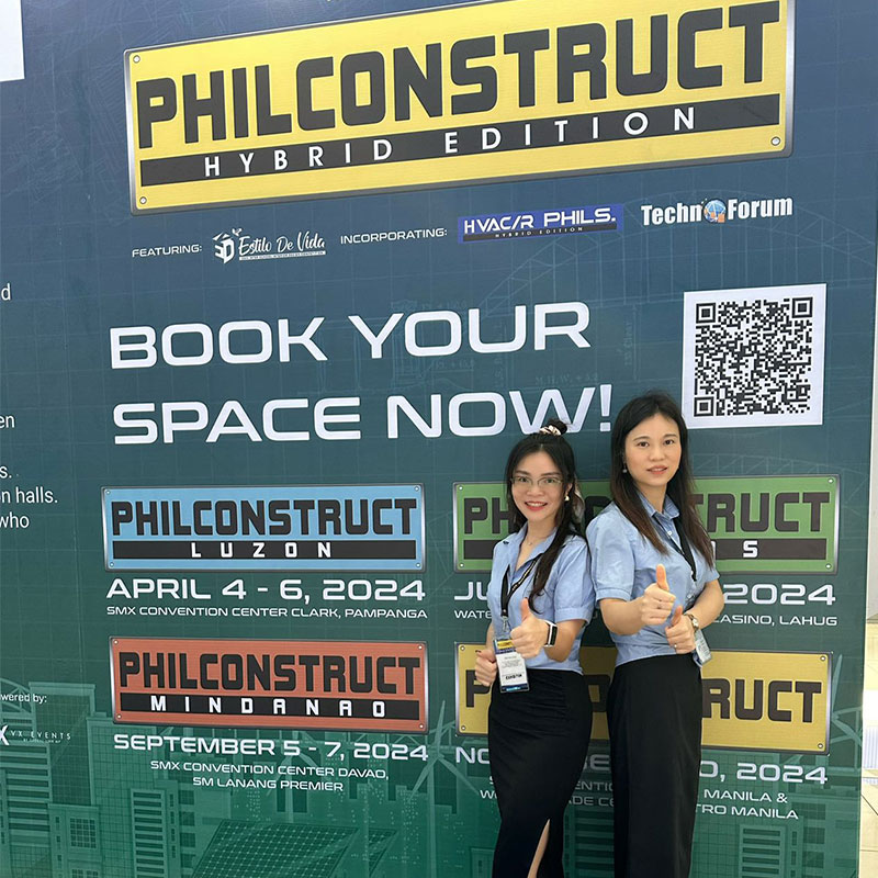 H.Stars Group đạt được thành công đáng kể tại Phil Construct 2023 ở Philippines
