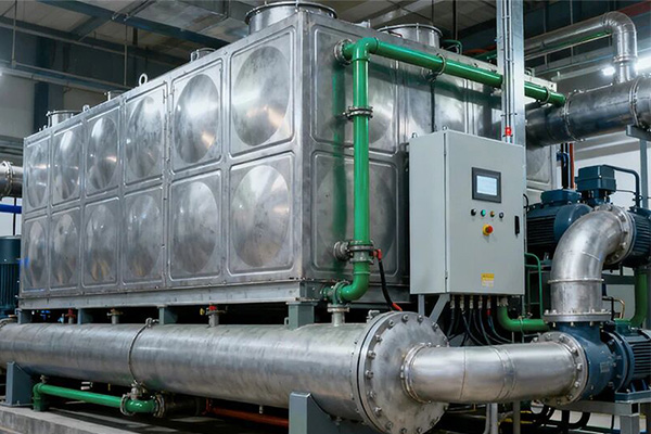 Ice thermal storage system chiller