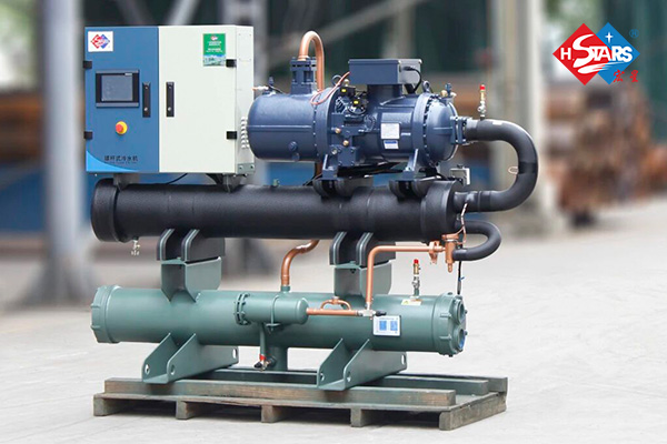 industrial refrigeration systems capacity control energy efficient screw chiller
