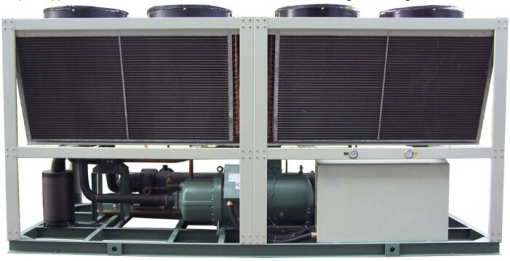 Máy làm lạnh trục vít làm mát bằng không khí Nhà sản xuất máy làm lạnh 100 tấn (với nhiệt phục hồi)  