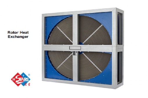 Đơn vị xử lý không khí với thiết bị thu hồi nhiệt quay 
